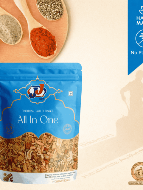 JJ Food All In One Namkeen Crunchy Mixed Snack