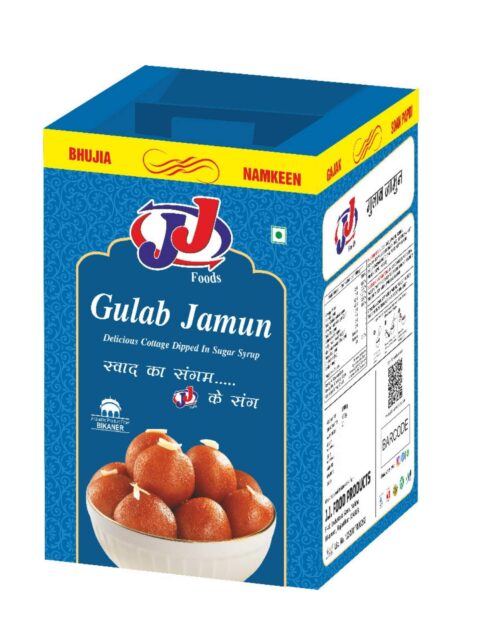 JJ Food Gulab Jamun Soft Juicy Traditional Sweet