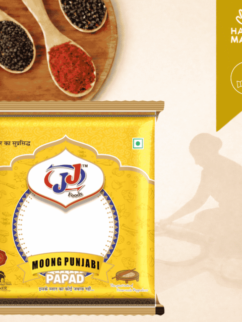 JJ Food Moong Punjabi Papad Pure Handmade Papad