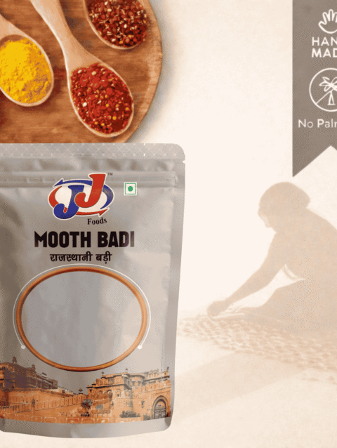 JJ Food Moth Badi Pure Handmade Traditional Badi