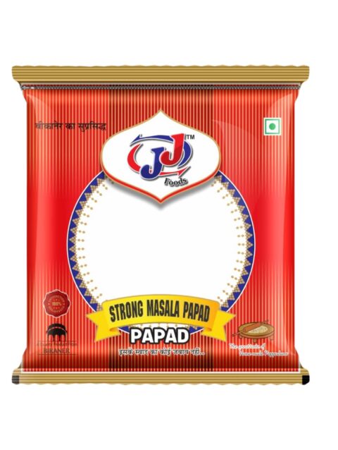 JJ Food Strong Masala Papad Pure Handmade Spicy Papad