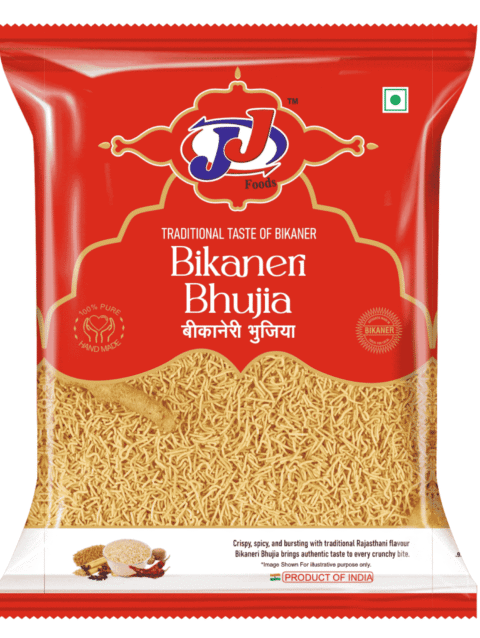 JJ Food Bikaneri Bhujia 200g Crispy Namkeen